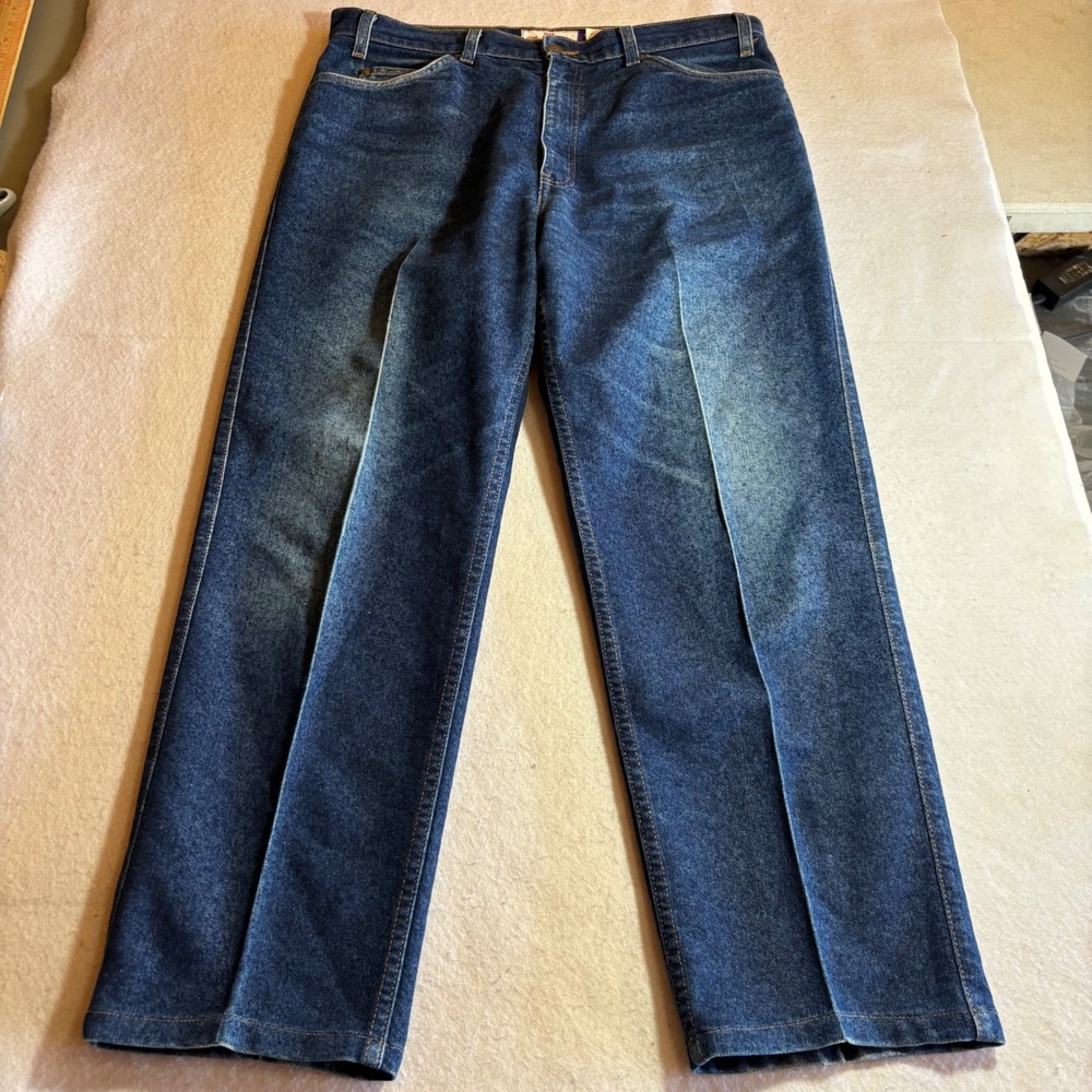Vintage Levi Strauss Signature 540 Relaxed Fit Jeans Mens 36x28 Wrinkle Free 90s